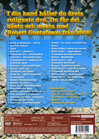 De Ä' Kanon... - Det Bästa Från 2009 Med Robert Gustafsson (DVD)