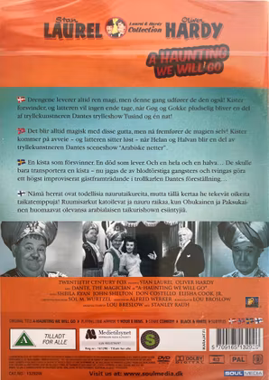 Laurel & Hardy - A-Haunting We Will Go (DVD)