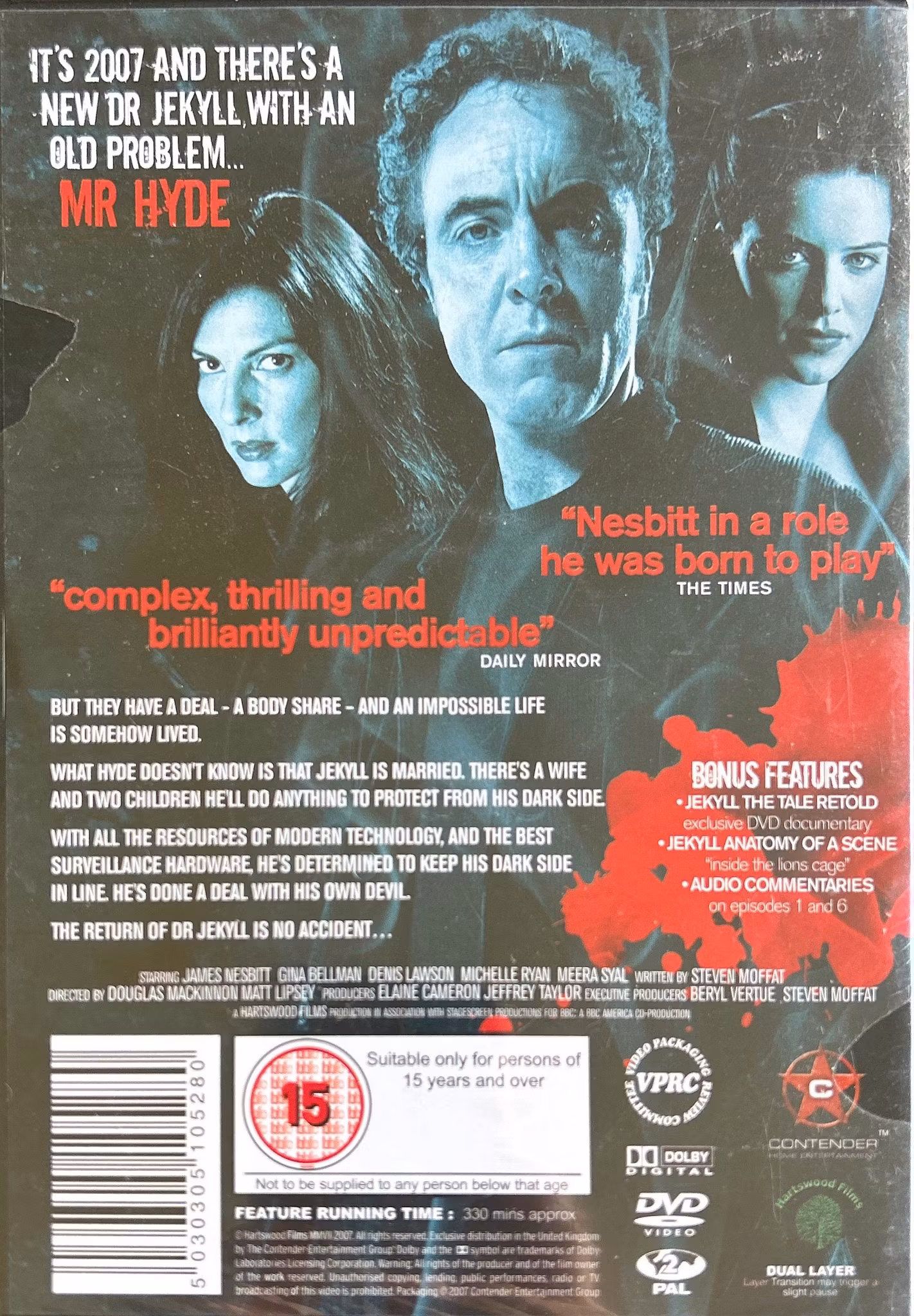 Jekyll - Season One (DVD, BBC UK Import)
