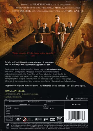 Oskyldigt Dömd - Säsong 1 (Beg. Box 4-DVD)