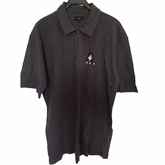 Pikétröja med brodyr strl XXL **REA**