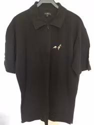 Pikétröja med brodyr strl XXL **REA**