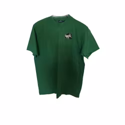 T-shirt med brodyr strl S **REA**