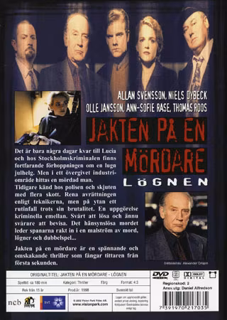 Jakten På En Mördare - Lögnen (DVD)