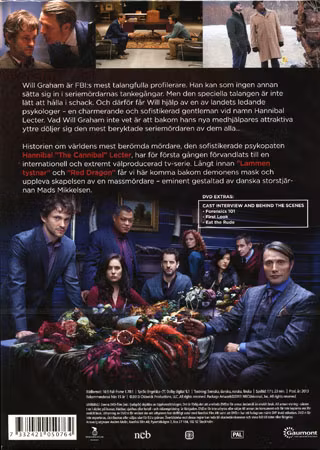 Hannibal - Säsong 1 (DVD)