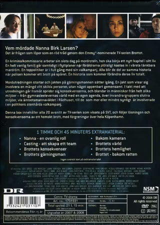 Brottet - Säsong 1 (Box 8-DVD)