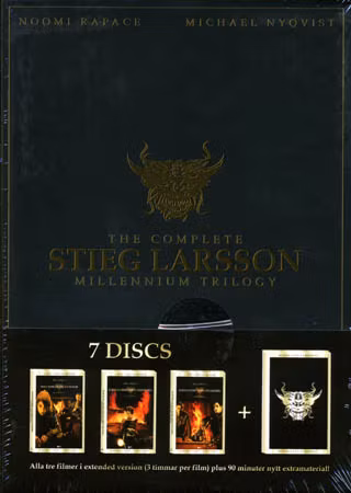Stieg Larsson Millennium Trilogy - TV-versioner (7-disc, DVD)