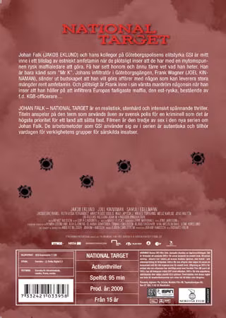 Johan Falk - National Target (DVD)