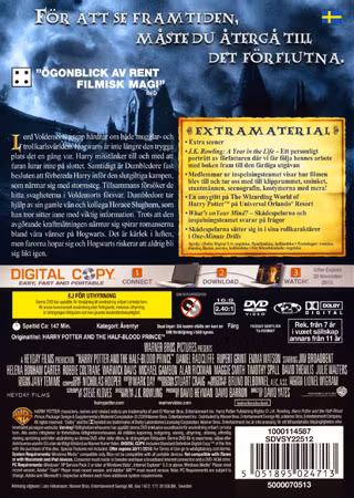 Harry Potter Och Halvblodsprinsen (2-disc DVD)