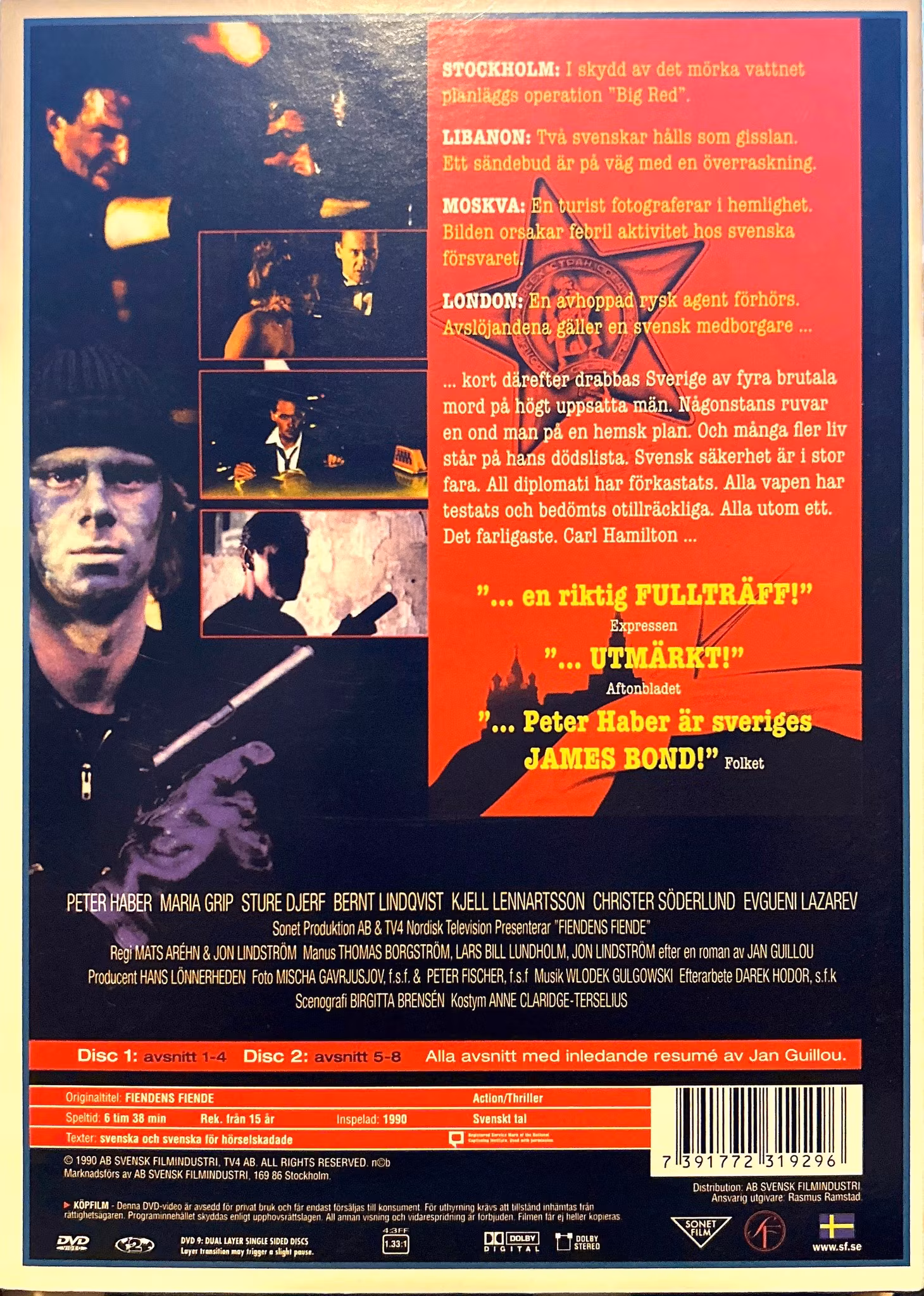 Fiendens Fiende (DVD, Svenska Klassiker )