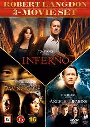 Robert Langdon Movie Set (3-dics DVD)