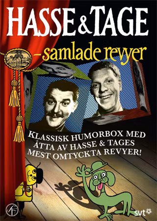 Hasse & Tage - Samlade Revyer (Box 6-disc DVD)