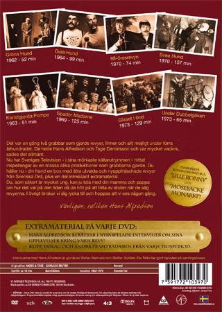 Hasse & Tage - Samlade Revyer (Box 6-disc DVD)