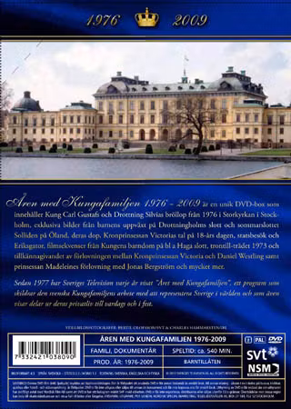 Åren Med Kungafamiljen 1976-2009 (DVD)