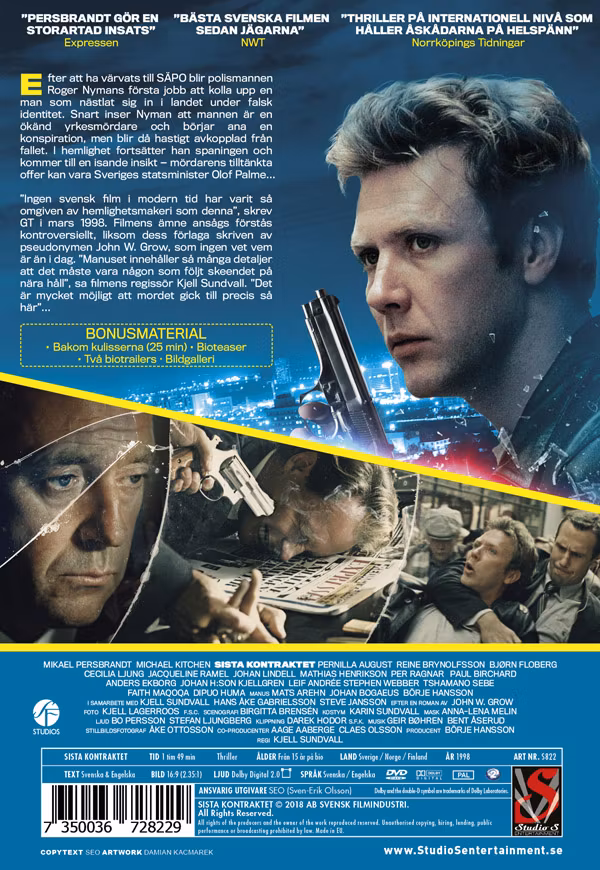 Sista Kontraktet (DVD)