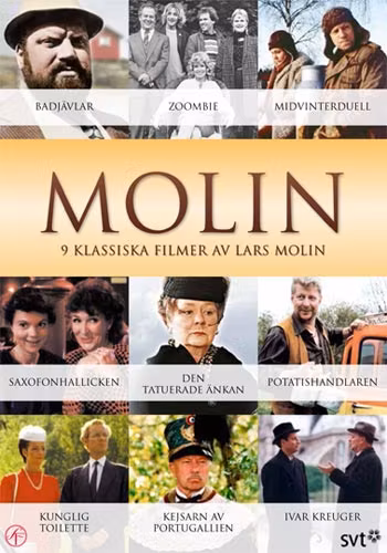 9 Klassiska Filmer Av Lars Molin (7-disc DVD)