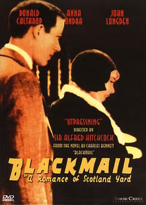 Blackmail - Alfred Hitchcock (DVD)