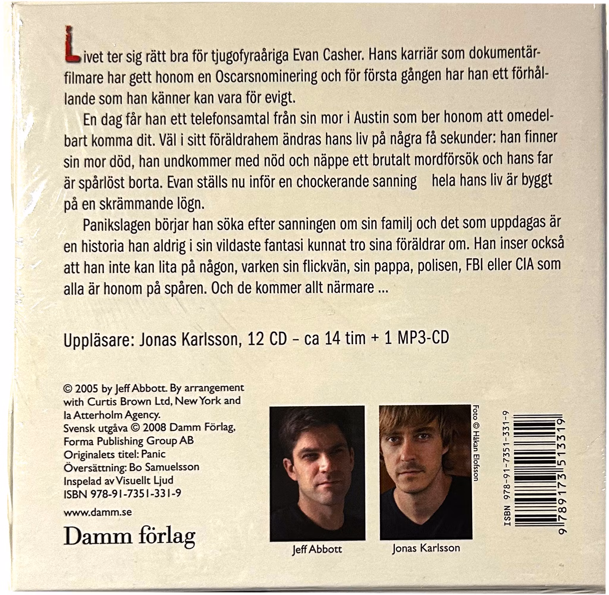 Panik - Jeff Abbot (Ljudbok)