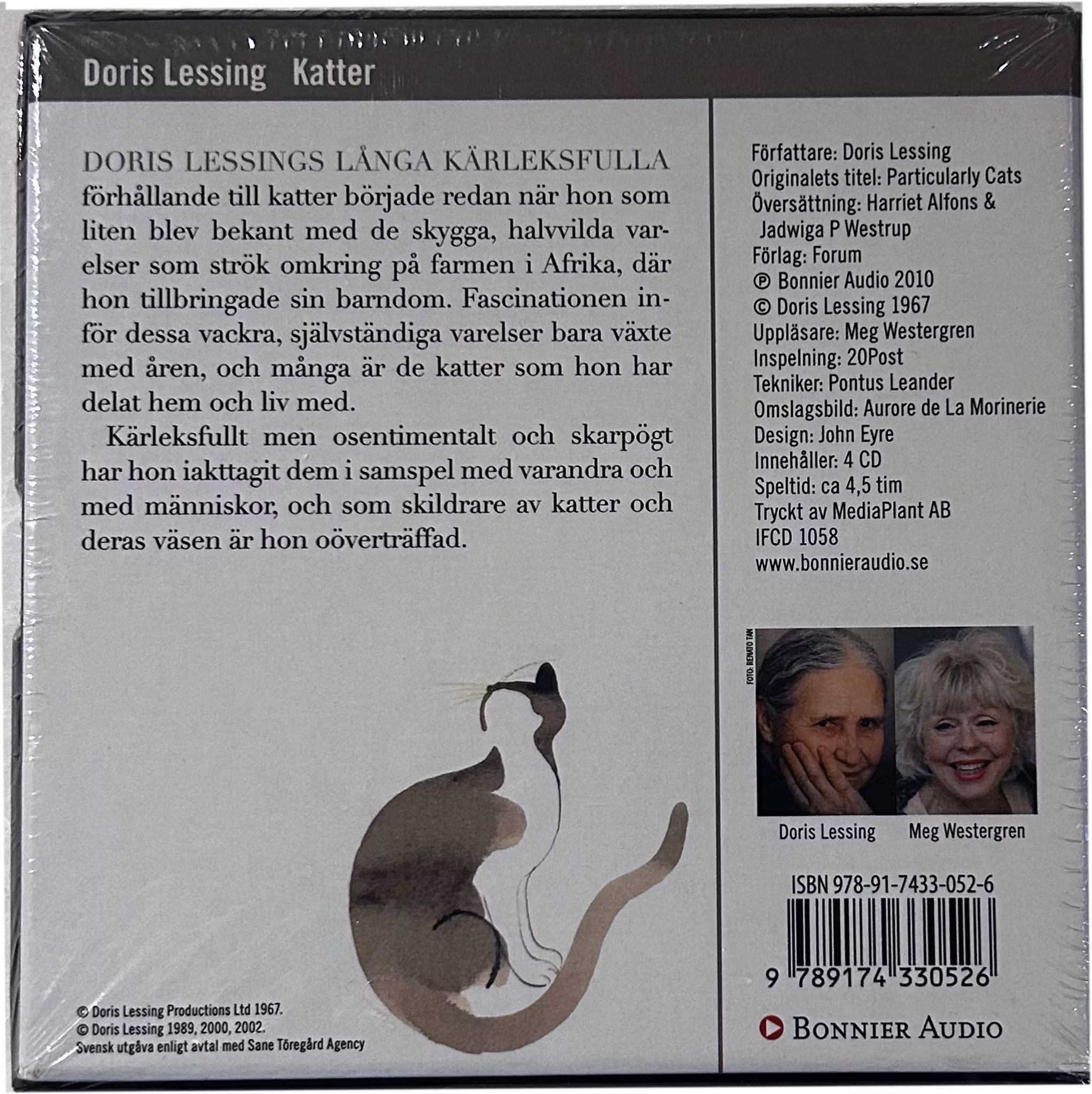 Katter - Doris Lessing (Ljudbok)