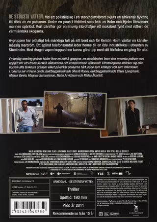 Arne Dahl - De Största Vatten (DVD)