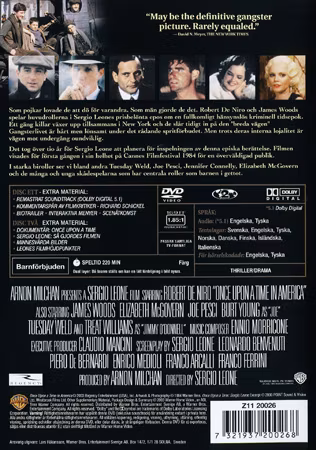 Once Upon A Time In America (2-disc DVD)