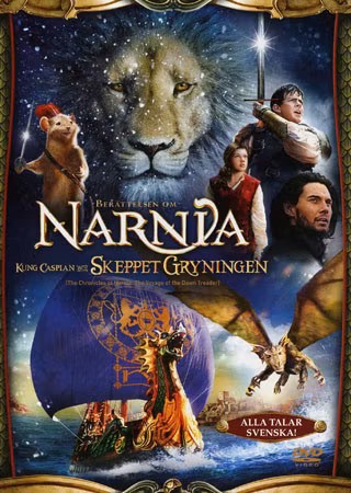 Berättelsen Om Narnia: Kung Caspian Och Skeppet Gryningen (DVD)