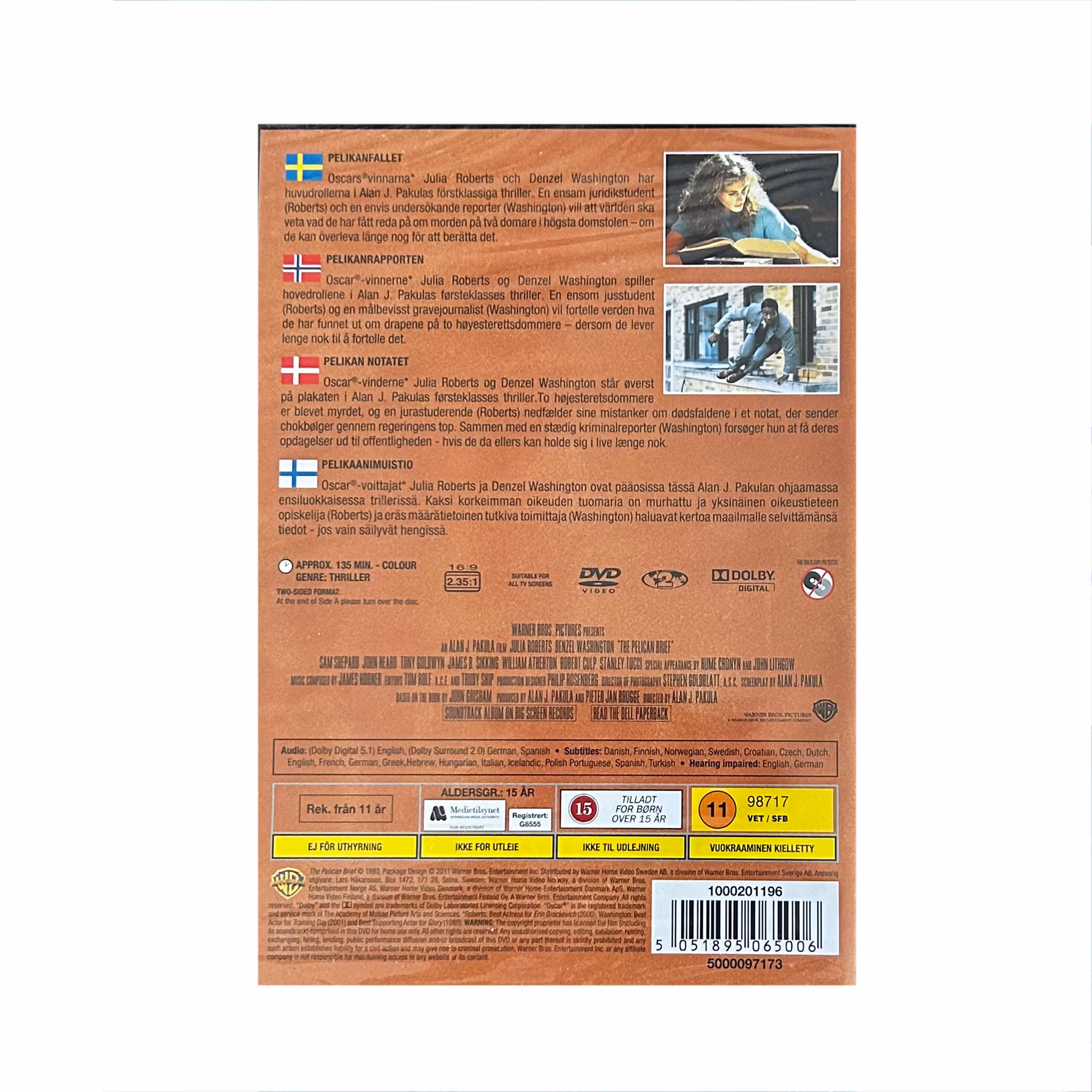 Pelican Brief (DVD)