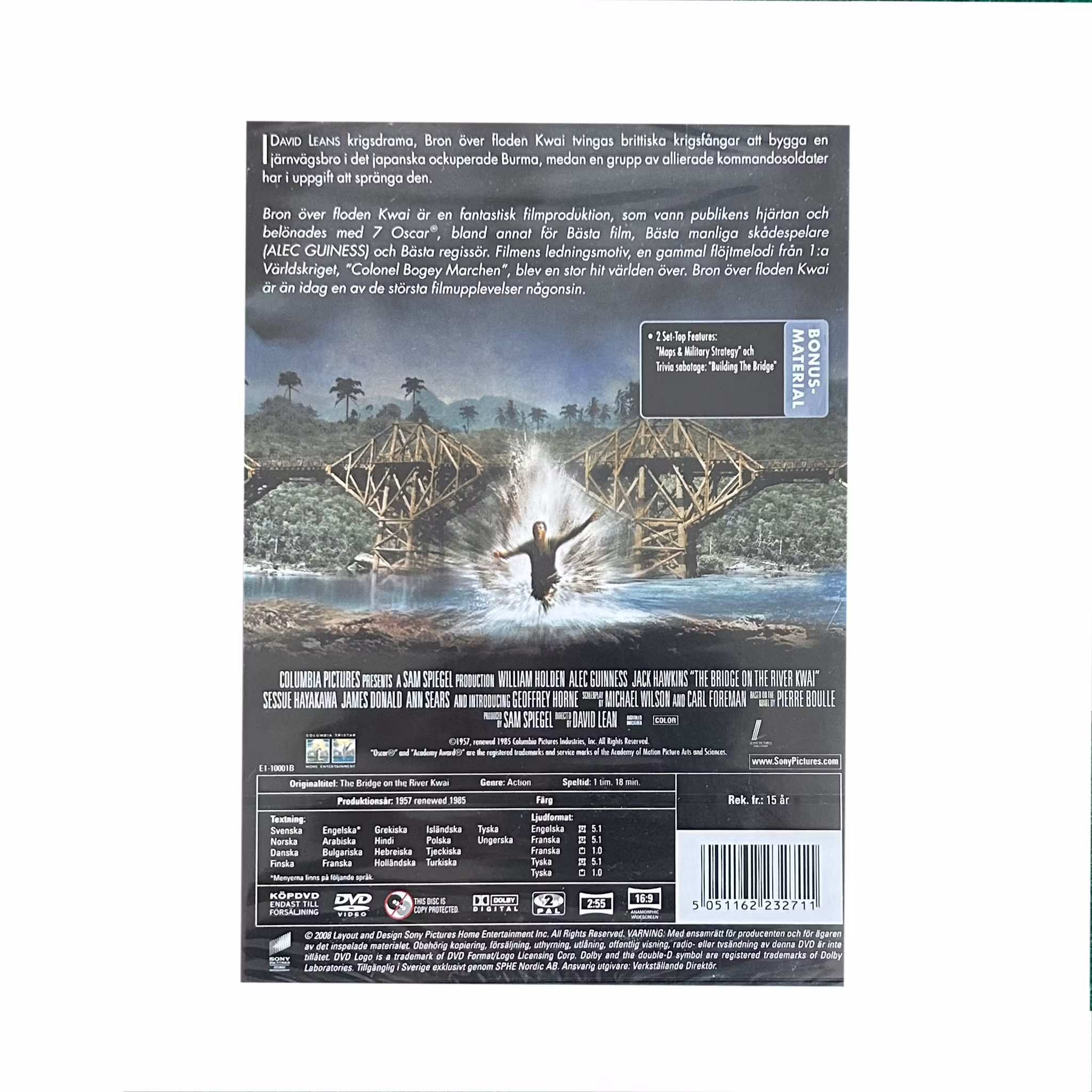 Bron Över Floden Kwai (Collectors Edition DVD)