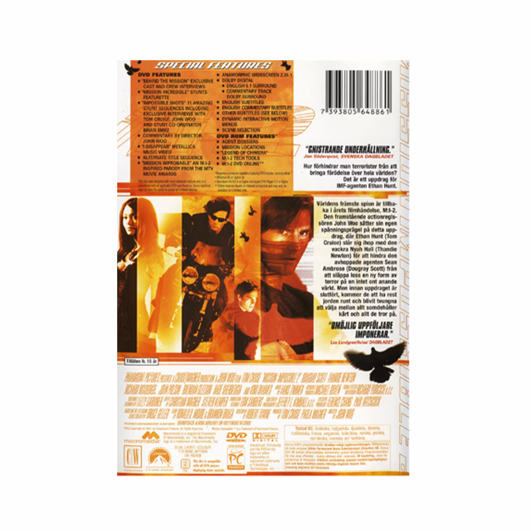 Mission Impossible 2 (Widescreen Edition DVD)