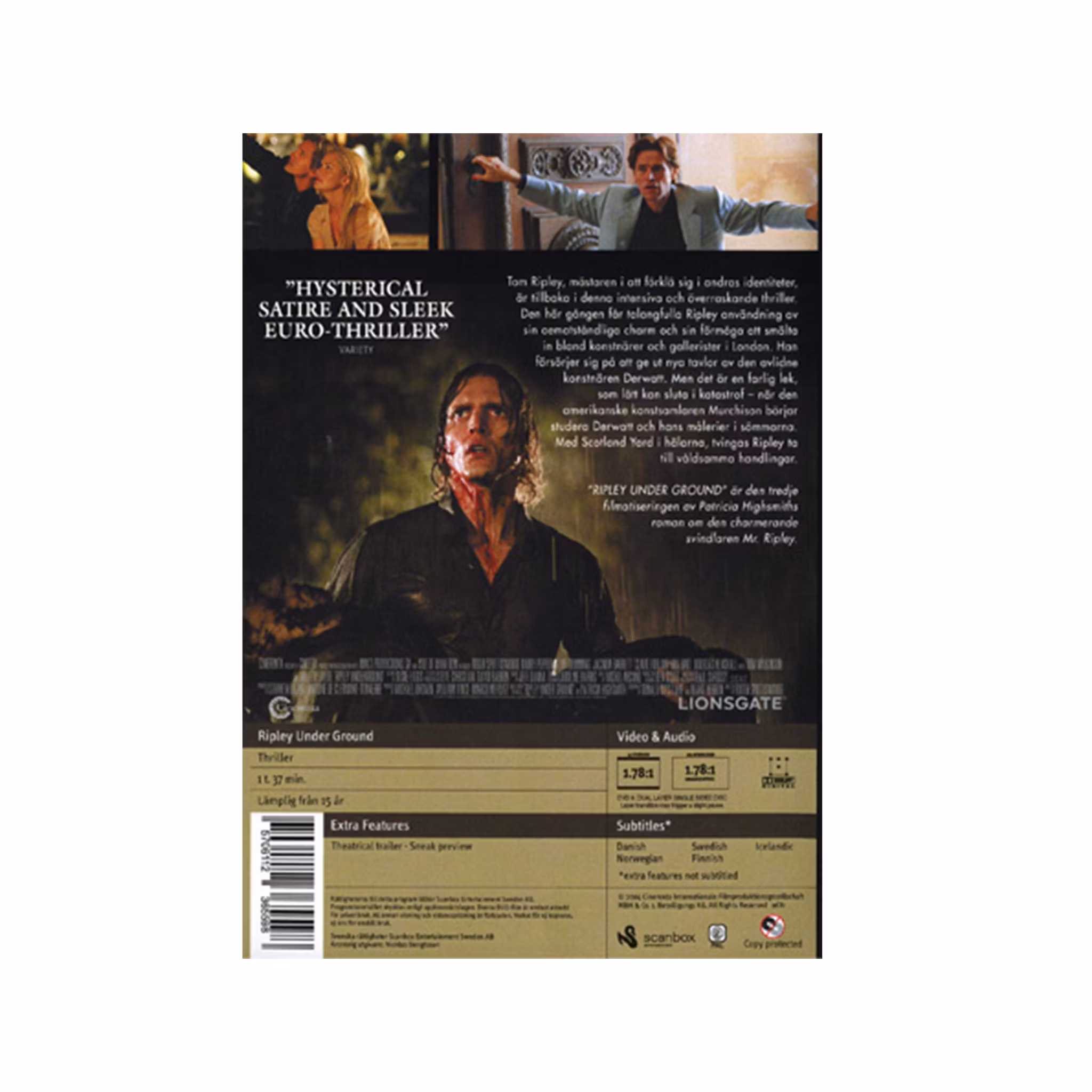 Ripley Under Ground (DVD)
