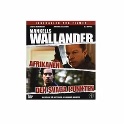 Wallander 5 - Afrikanen / Wallander 6 - Den Svaga Punkten (Blu-ray)