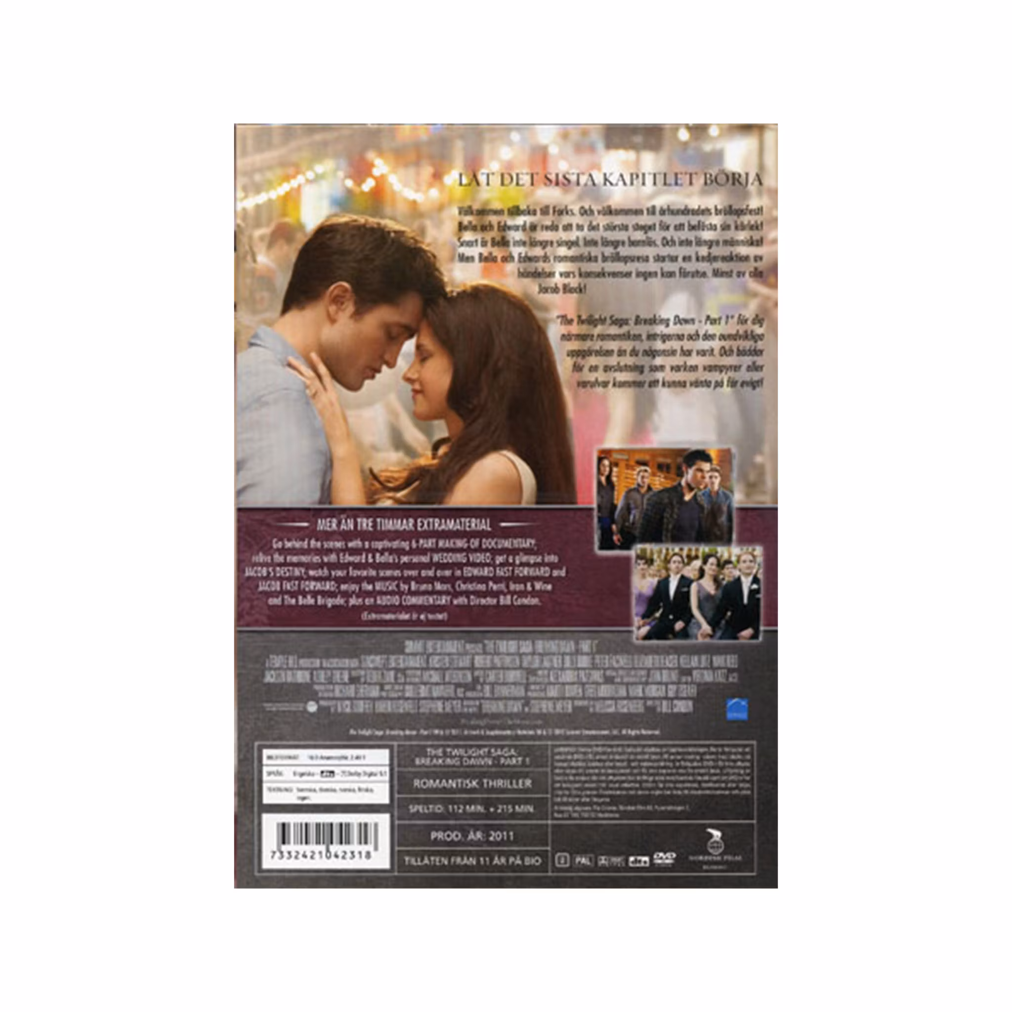 Twilight Saga - Breaking Dawn: part 1 (2-disc DVD)