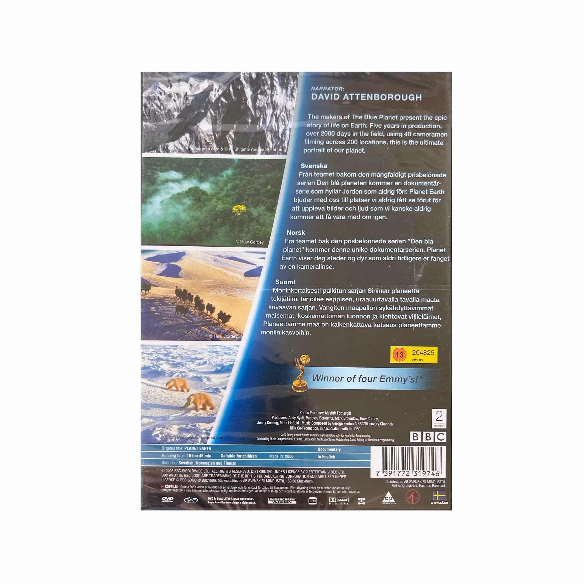 Planet Earth - As You Never Seen It Before (5-disc box DVD)