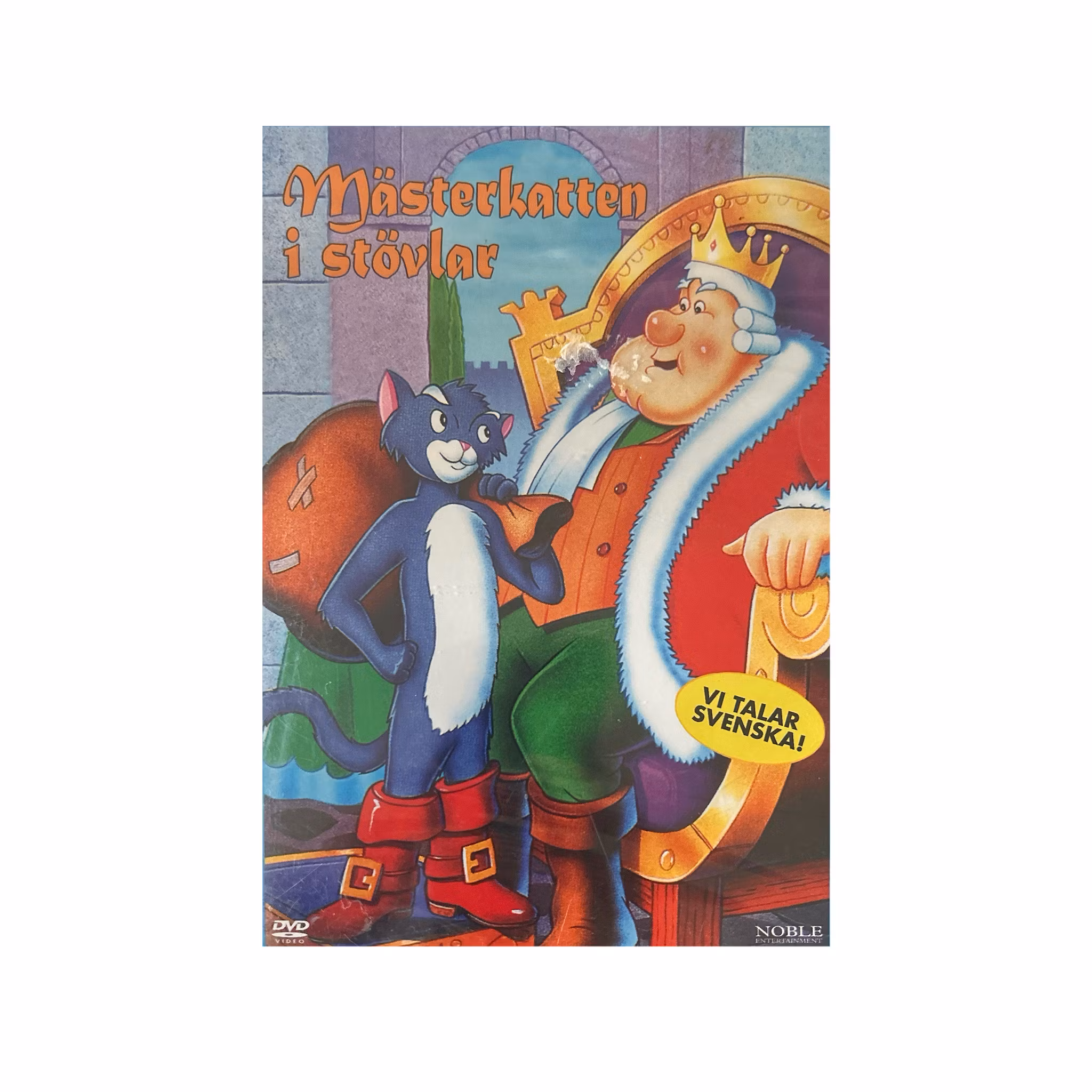 Mästerkatten I Stövlar (DVD)