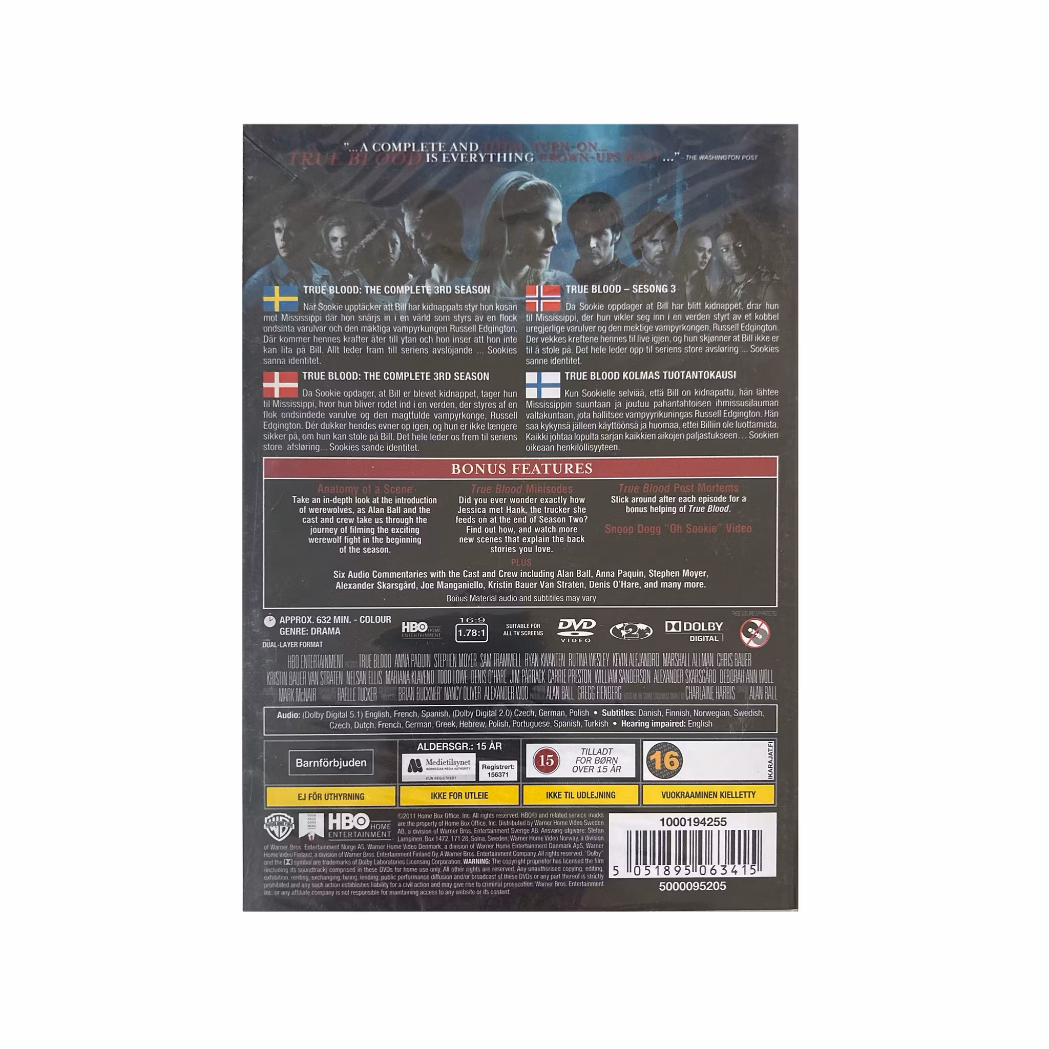 True Blood - The Complete Season 3 (DVD)