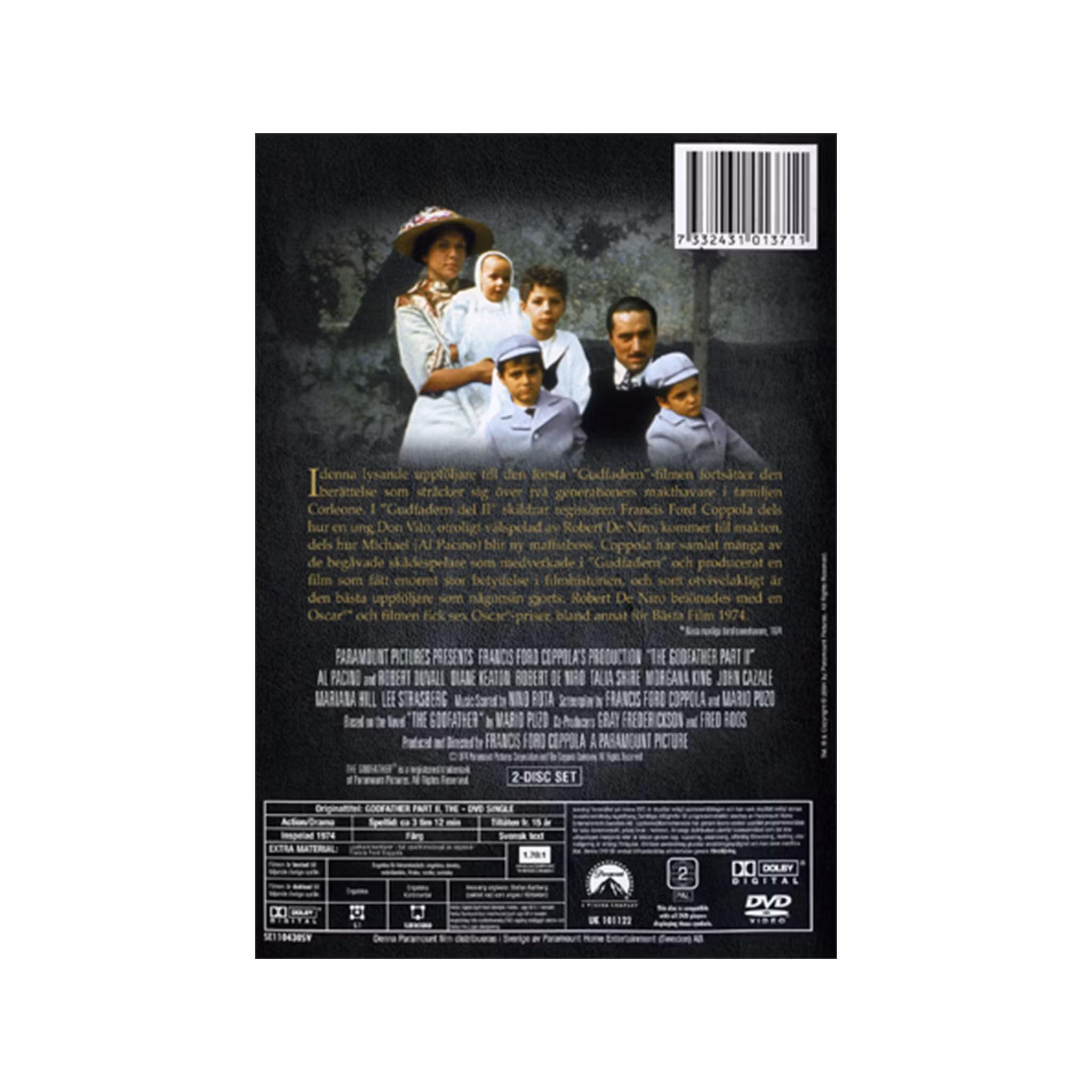 Gudfadern - Del II (Widescreen Edition DVD)