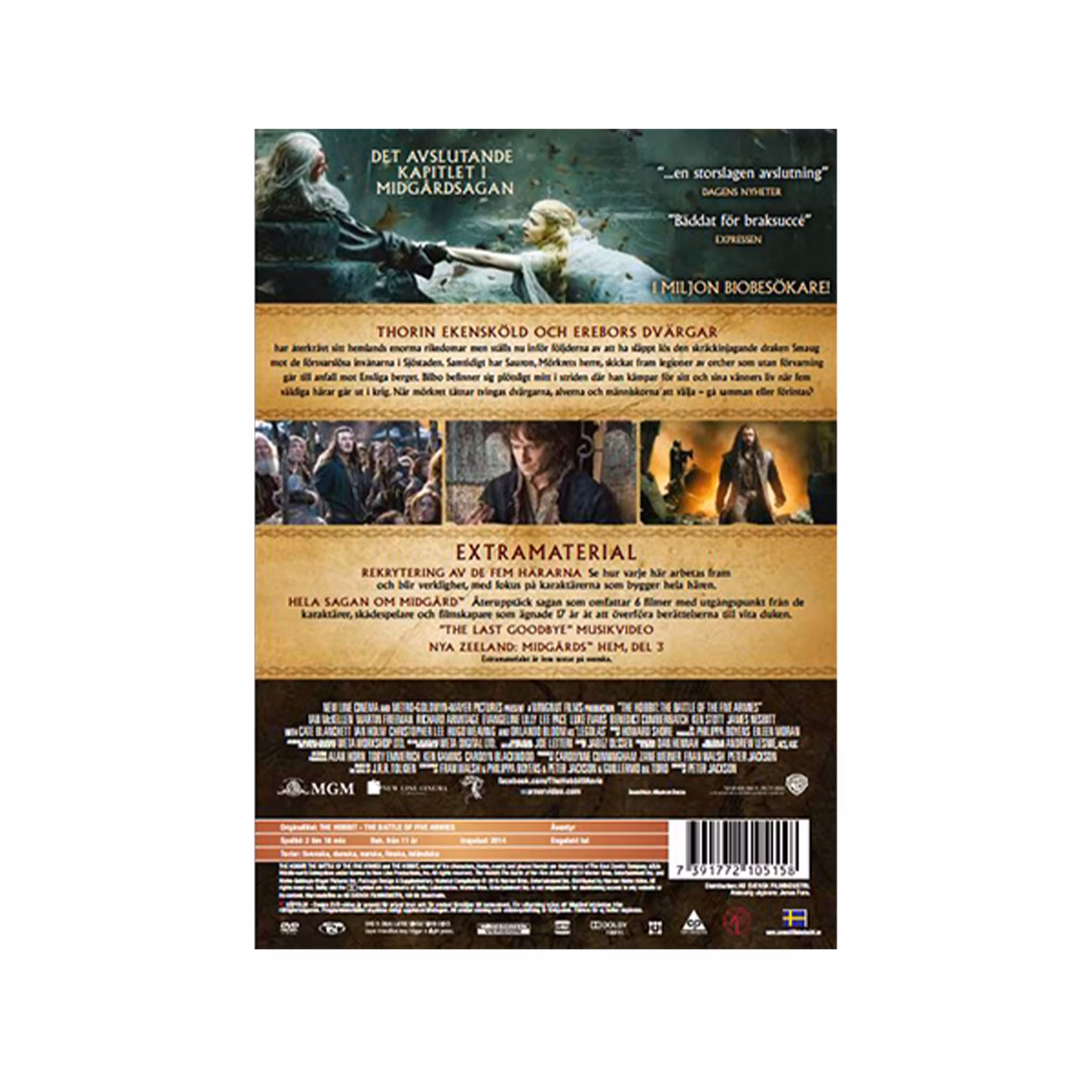 Hobbit - Femhäraslaget - Special Edition (DVD)