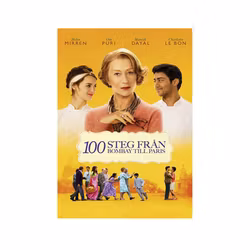 100 Steg Från Bombay Till Paris (DVD)