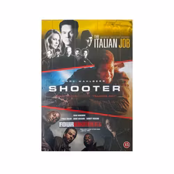 The Italian Job/Shooter/Four Brothers (3-disc boxset)