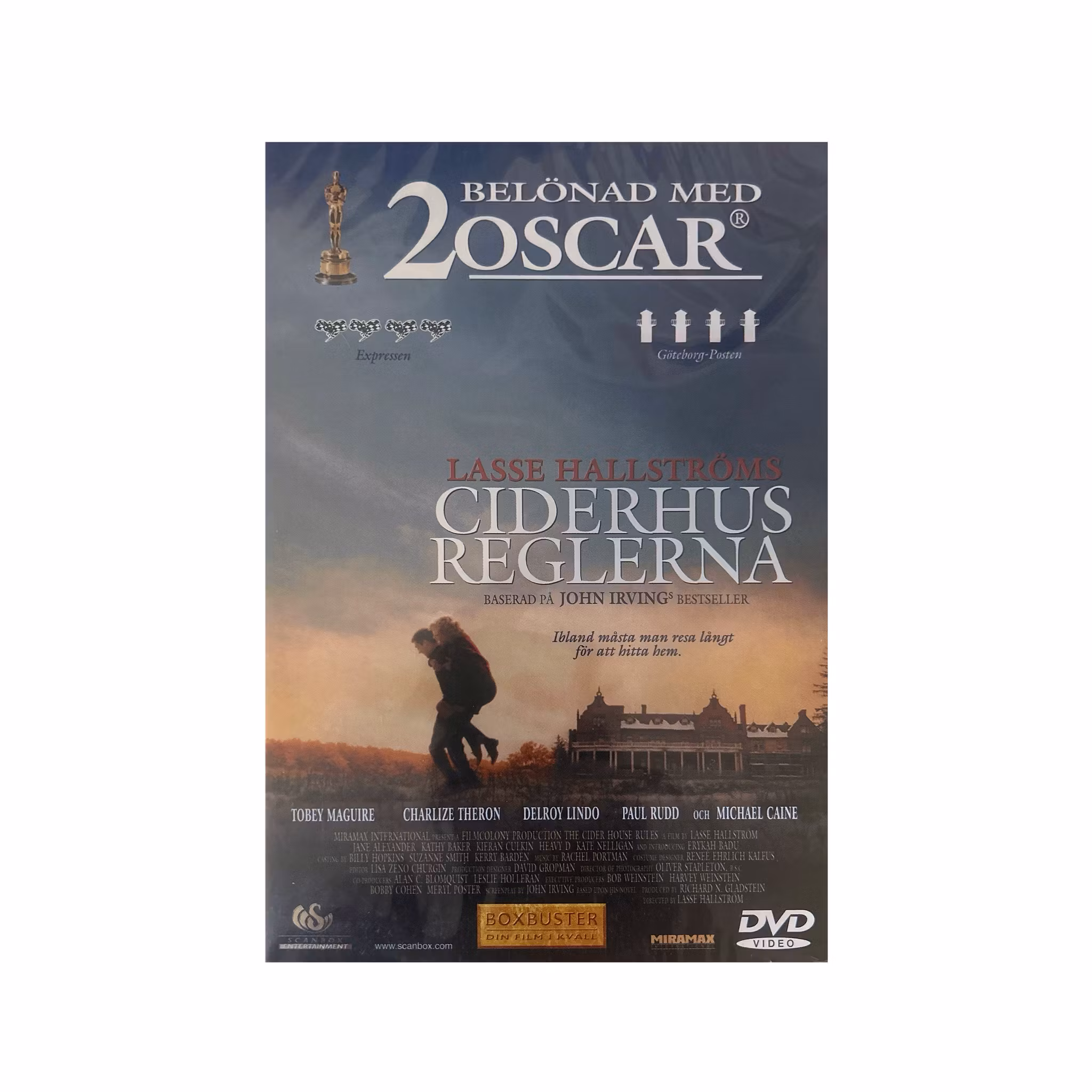 Ciderhusreglerna (Slimcase, DVD)