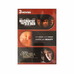 No Country For Old Men / American Beauty / A Beautiful Mind (3-disc boxset)