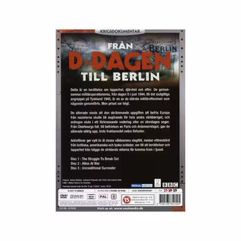 Från D-Dagen Till Berlin (3-disc Beg. DVD)