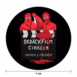 Skräckfilmcirkeln Podcast Dekaler 8 st