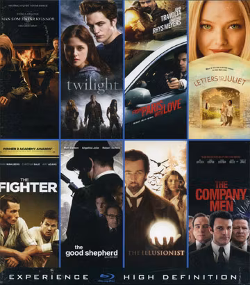 Blu-ray Box - 8 filmer (Beg. 8-disc Blu-ray)
