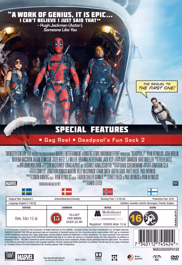 Deadpool 2 (DVD)