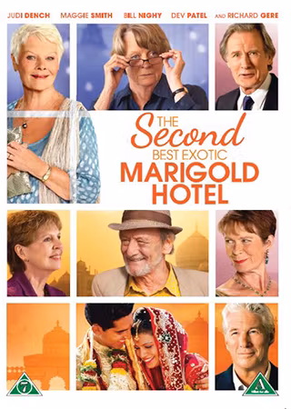 Second Best Exotic Marigold Hotel  (DVD)