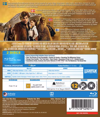 Solo - A Star Wars Story (Blu-ray)