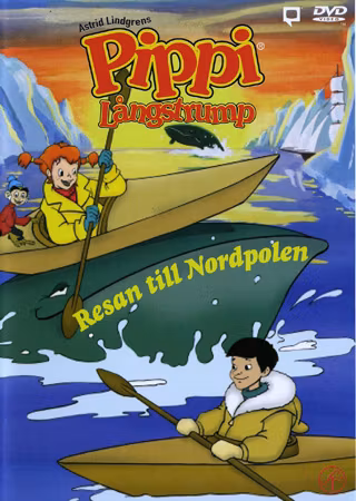 Pippi Långstrump - Resan till Nordpolen (DVD)
