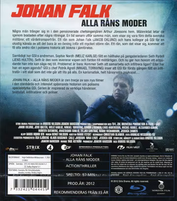Johan Falk - Alla Råns Moder (Blu-Ray)