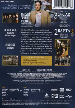 the Pianist (Specialutgåva 2-disc DVD)